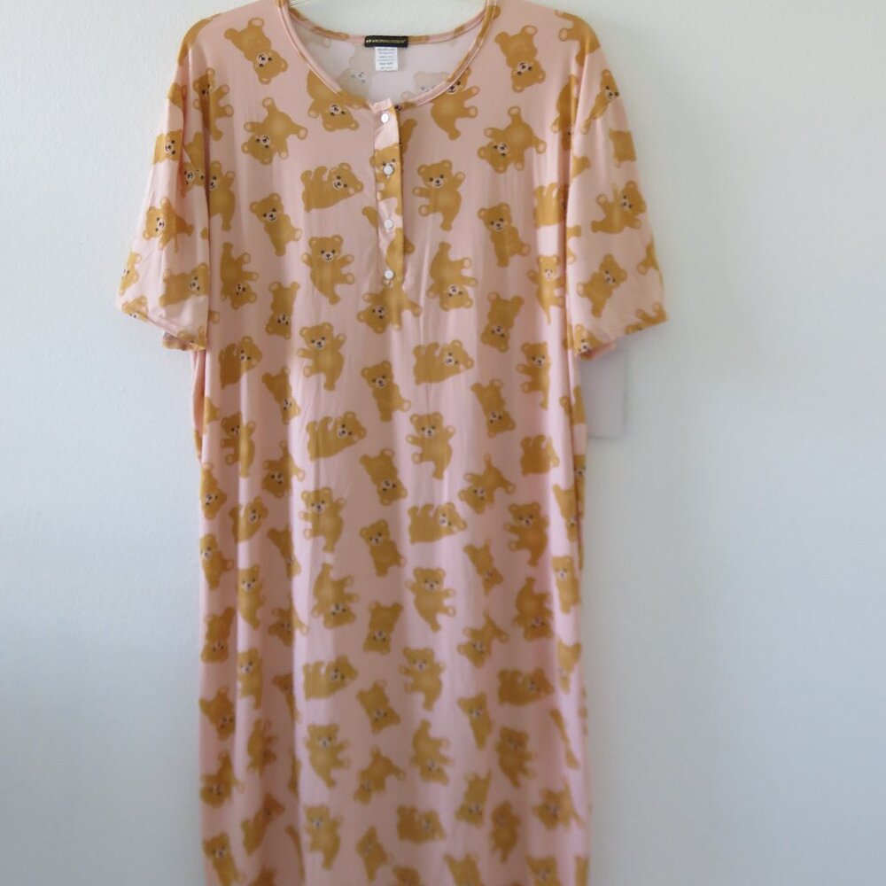 (#Y) Not a morning person PJ Night Gown one size
